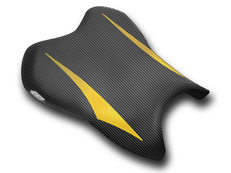 LUIMOTO (Raven Edition) Rider Seat Covers for the YAMAHA YZF-R6 (06-07) LUIMOTO (Raven Edition) Rider Seat Covers for the YAMAHA YZF-R6 (06-07)